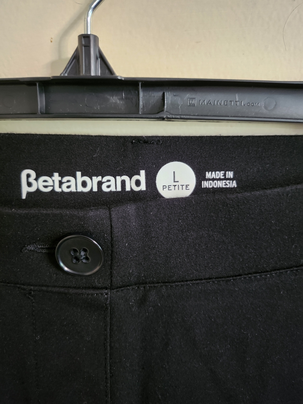 BetaBrand Dress Yoga Pants Black Size: Large Petite Lightly Used - Picture 5 of 6
